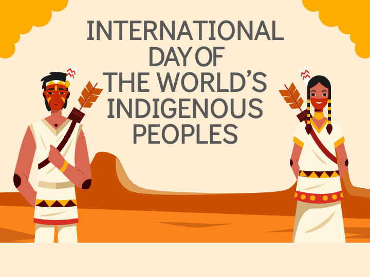 International Day of The World's Indigenous Peoples PPT Slide 1