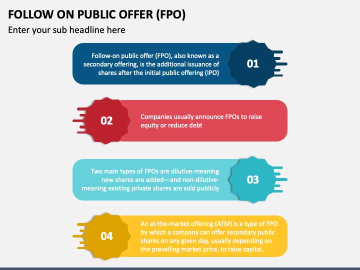 Follow On Public Offer (FPO) PowerPoint And Google Slides Template ...