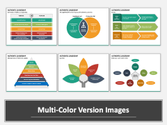 Authentic Leadership PPT Multicolor Combined