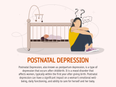 Postnatal Depression PowerPoint And Google Slides Template - PPT Slides