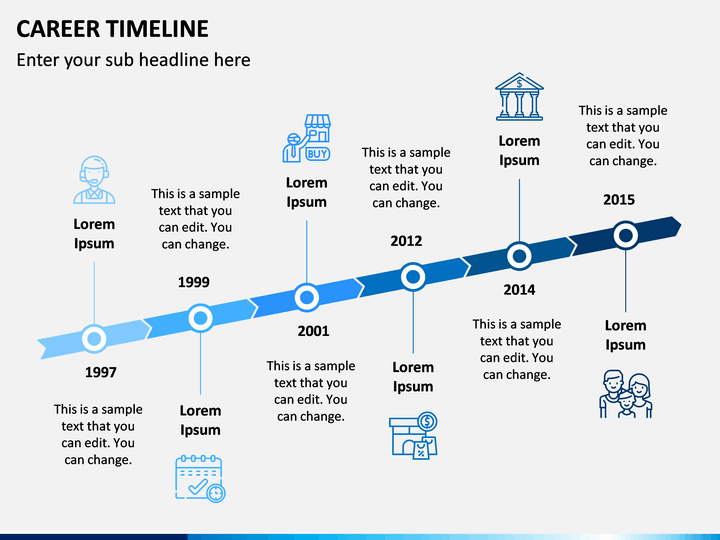 Process Path Infographic Template For Powerpoint