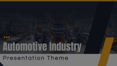 Automotive Industry Presentation Theme Animated Presentation - SketchBubble