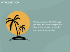 Vacation Presentation Theme PPT Slide 2
