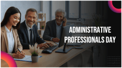 Administrative Professionals Day PPT Slide 1