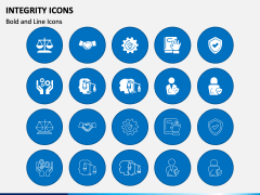 Integrity Icons PPT Slide 1
