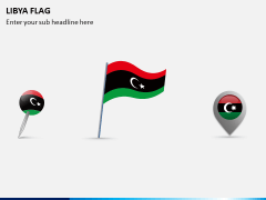 Libya Flag PPT Slide 1