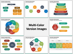 Resource Mobilization PPT Multicolor Combined