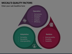 Mccall Quality Factors Animated Presentation - SketchBubble