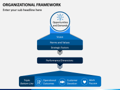 Organizational Framework free PPT slide 1