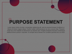 Purpose Statement Animated Presentation - SketchBubble