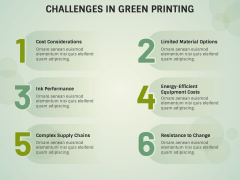 Green Printing PPT Slide 7