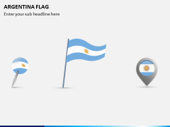 Argentina Flag PPT Slide 1