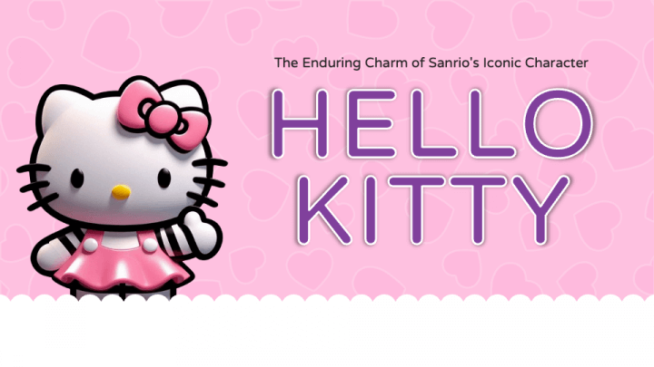 Hello Kitty Theme PPT Slide 1