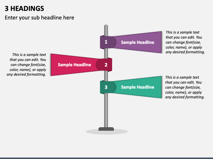 what are 3 headings in a business plan