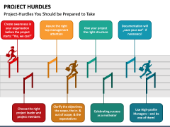 Project Hurdles free PPT slide 1