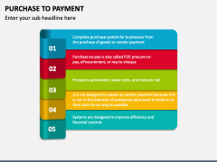 Purchase to Payment PowerPoint Template and Google Slides Theme