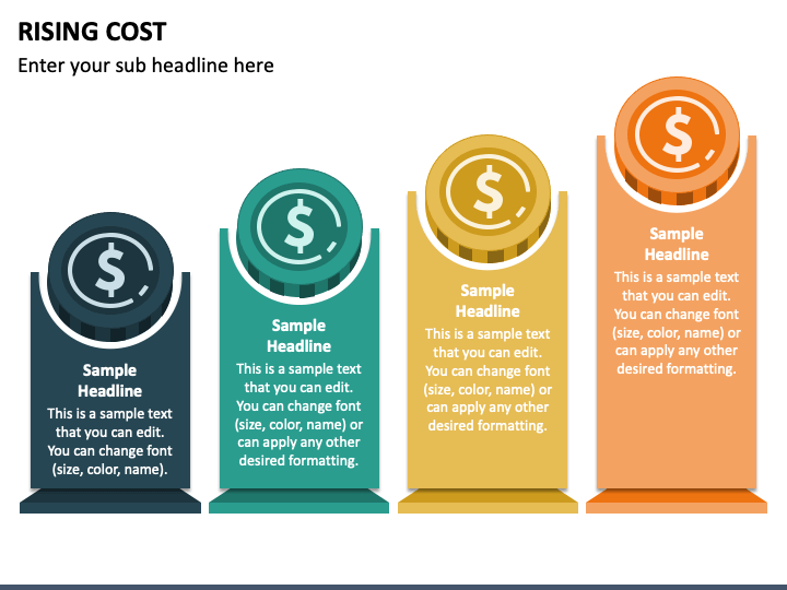 Rising Cost PowerPoint Slide 1