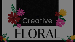 Creative Floral Theme Animated Presentation - SketchBubble