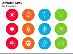 Expansion Icons PPT Slide 1