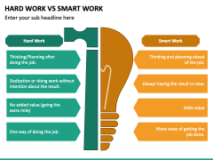 Hard Work Vs Smart Work PPT Slide 3