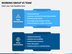 Working Group Vs Team Powerpoint And Google Slides Template - Ppt Slides