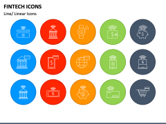 Fintech Icons PPT Slide 2