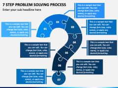 7 Step Problem Solving Process PPT Slide 1