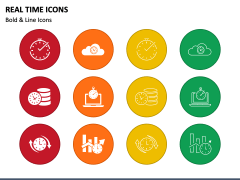 Real Time Icons PPT Slide 1