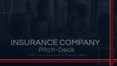 Insurance Company Pitch Deck Animated Presentation - SketchBubble