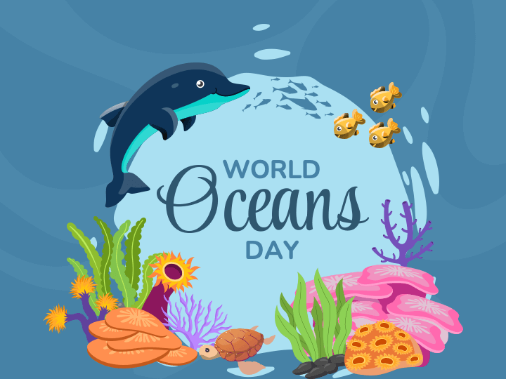 World Oceans Day PPT Slide 1