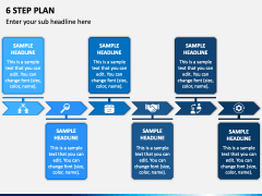 6 Step Plan PPT Slide 2