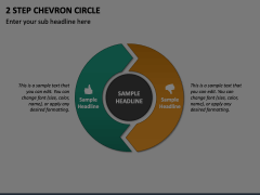 2 Step Chevron Circle Animated Presentation - SketchBubble