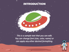Space Study Background PPT Slide 2