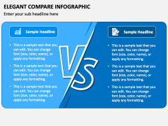 Elegant Compare Infographic PPT Slide 1