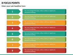 8 Focus Points PPT Slide 2