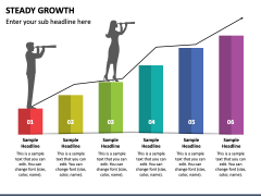 Steady Growth PowerPoint and Google Slides Template - PPT Slides