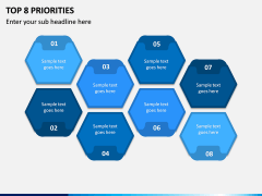 Top 8 Priorities PPT Slide 1