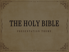 Bible Theme Animated Presentation - SketchBubble