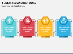 4 Linear Rectangular Boxes PPT Slide 1