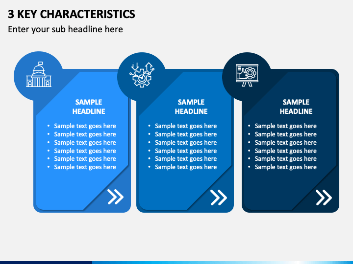 3 Key Characteristics PPT Slide 1