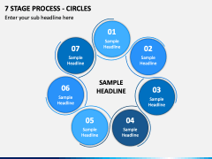 7 Stage Process - Circles PPT Slide 2