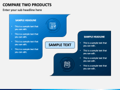 Compare Two Products - Free PPT Slide 1