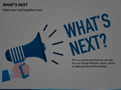 What’s Next Animated Presentation - SketchBubble