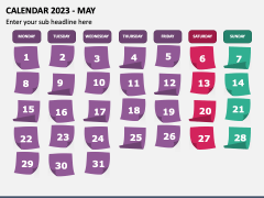 Calendar 2023 PPT Slide 5