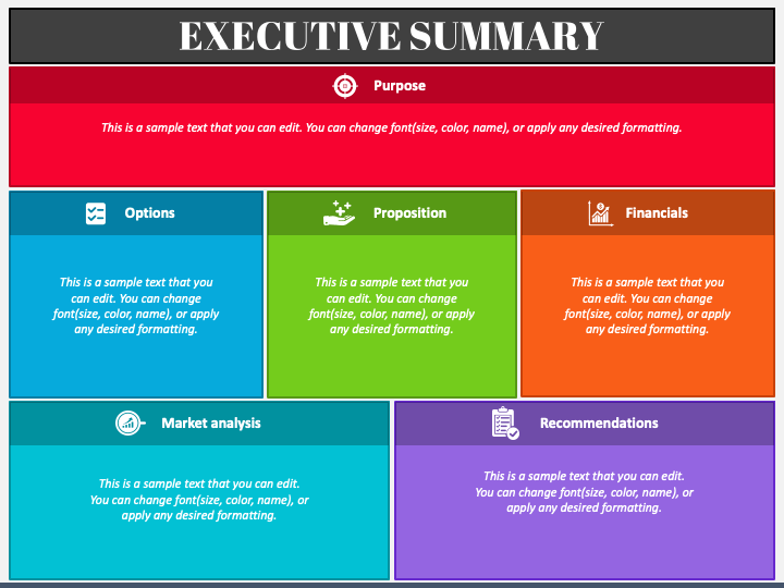 Executive Summary PPT Slide 1