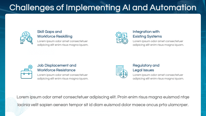 AI and Automation PowerPoint and Google Slides Template PPT Slides