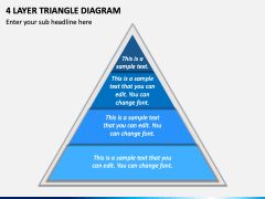 4 Layer Triangle Diagram PPT Slide 2