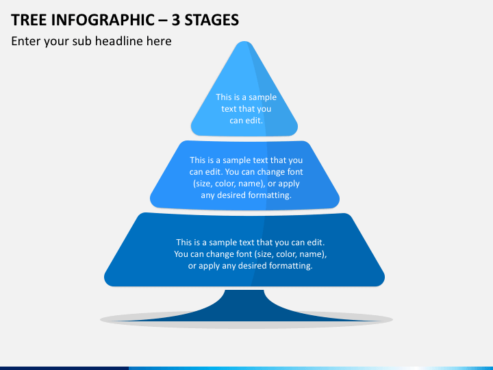 Tree infographic 3 Stages