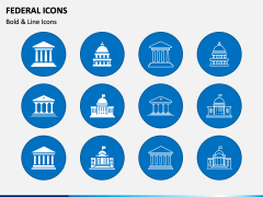 Federal Icons PPT Slide 2