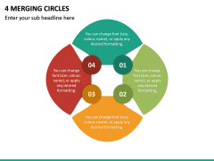 4 Merging Circles PPT Slide 2